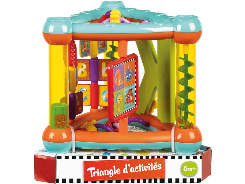 Mon premier triangle d'activités, jouet éducatif pour enfants, disponible à Dakar sur Dialy en 60 min