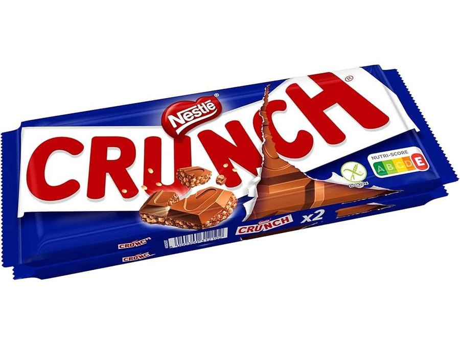 NESTLE CRUNCH - Lot de 2 tablettes de chocolat au Lait et aux Céréales - 200g Dakar Dialy