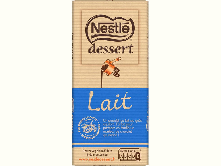 NESTLE DESSERT - Tablette de chocolat au Lait - 170g Dakar Dialy