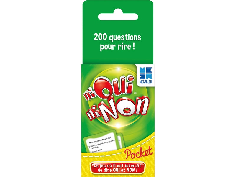 NI OUI NI NON Pocket – Jeu de Voyage Classique MEGABLEU Dialy - Dakar 