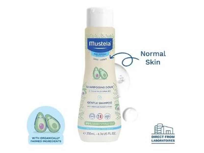 Mustela - Shampoing Doux à l'Avocat Naturel - 200 ml