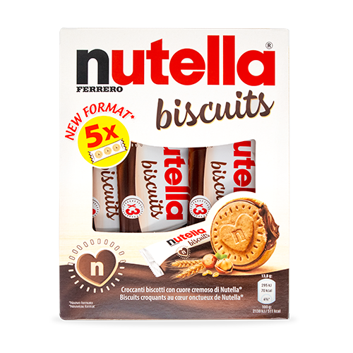 NUTELLA – Lot de 5 Biscuits Fourrés  Dialy - dakar 