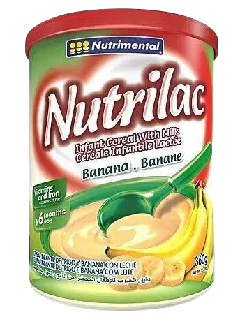 NUTRILAC - Céréales saveur banane - 360G Dakar Dialy