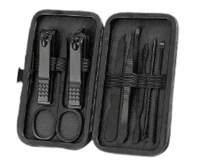 Ensemble de réparation pour les ongles noirs - Coupe-ongles en acier inoxydable,8 PCS