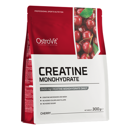 OSTROVIT Creatine Monohydrate Saveur Cerise 300G disponible sur Dialy à Dakar – booster de force pour sportifs