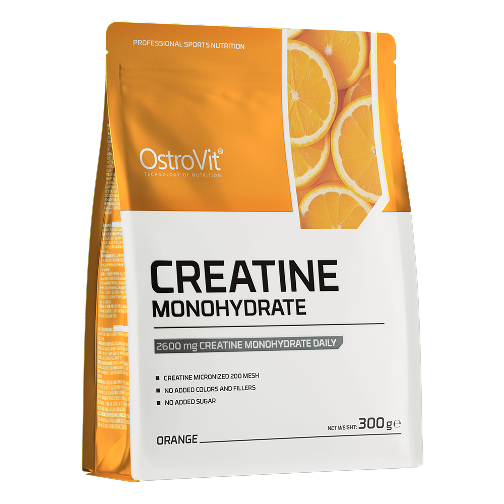 OSTROVIT Creatine Monohydrate Saveur Orange 300G disponible sur Dialy à Dakar – booster de force pour sportifs