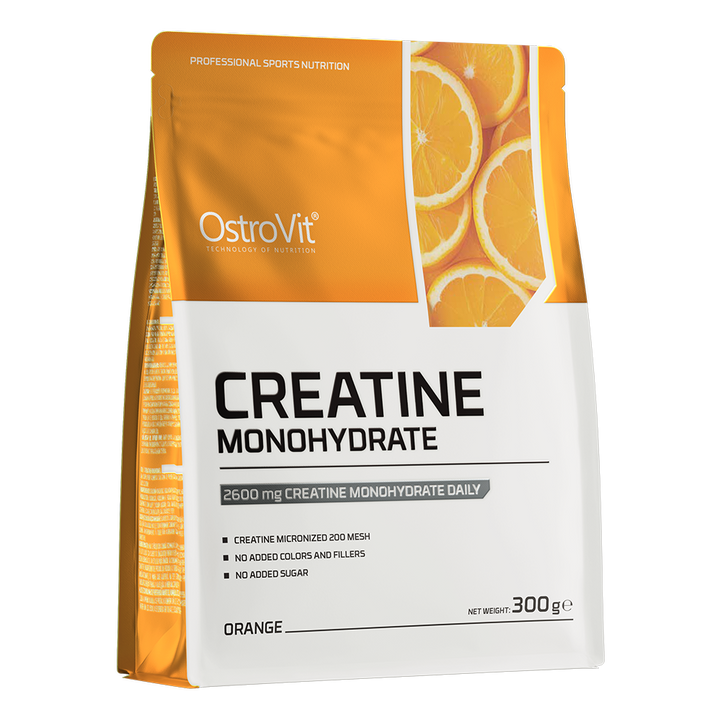 OSTROVIT Creatine Monohydrate Saveur Orange 300G disponible sur Dialy à Dakar – booster de force pour sportifs