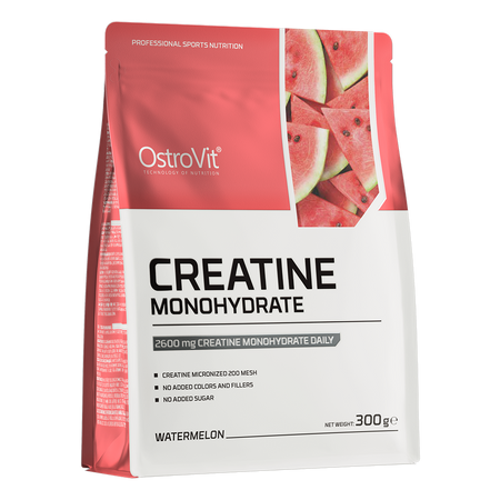 OSTROVIT Creatine Monohydrate Saveur Pastèque 300G disponible sur Dialy à Dakar – booster de force pour sportifs