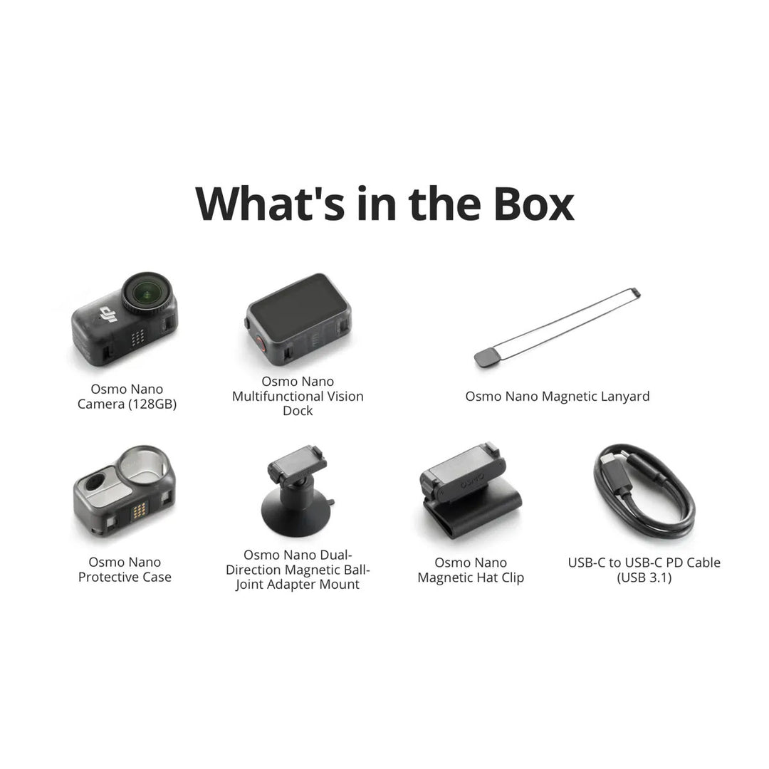 DJI Osmo Nano 128GB Action Camera – Standard Combo