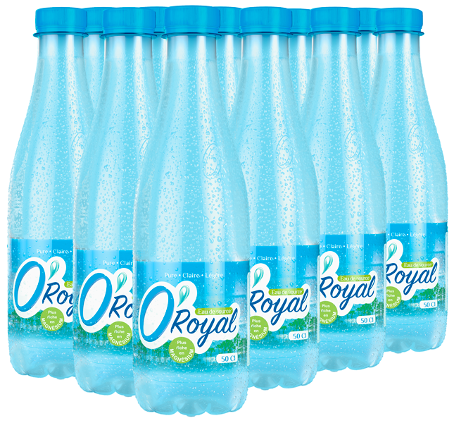 O'Royal - Bouteille d'eau minérale - 50 CL