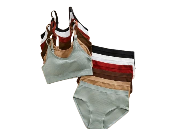 Ensemble de sous vêtement 6pcs,  6 couleurs