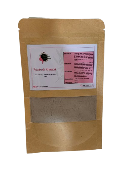 POUDRES INDIENNES  - Poudre de Rhassoul - 100g Dakar Dialy