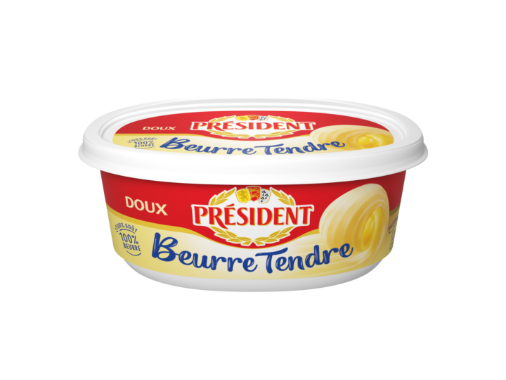 PRESIDENT - Beurre tendre doux - 125G Dakar Dialy