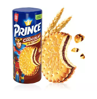 PRINCE - Biscuits au blé complet fourrés au chocolat - 300g Dakar Dialy
