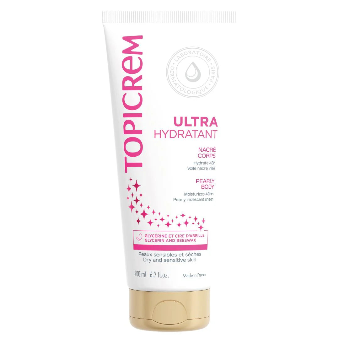 TOPICREM - Lait Ultra-Hydratant Corps Nacré - 200 ml