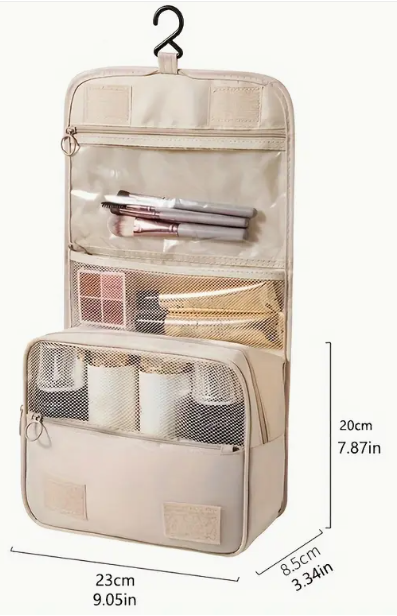 Sac Cosmétique, Trousse de Toilette de Voyage, Grande Capacité, Imperméable