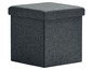LIVARNO - Pouf coffre petit modèle avec espace de rangement