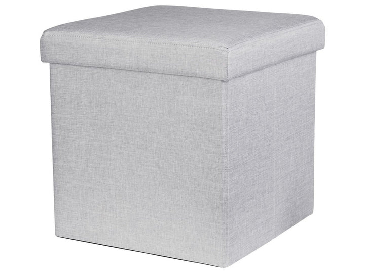 LIVARNO - Pouf coffre petit modèle avec espace de rangement
