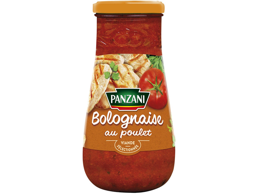 Sauce Bolognaise Poulet Panzani 400g, une recette délicieuse pour vos repas, disponible à Dakar en 60 minutes sur Dialy.sn