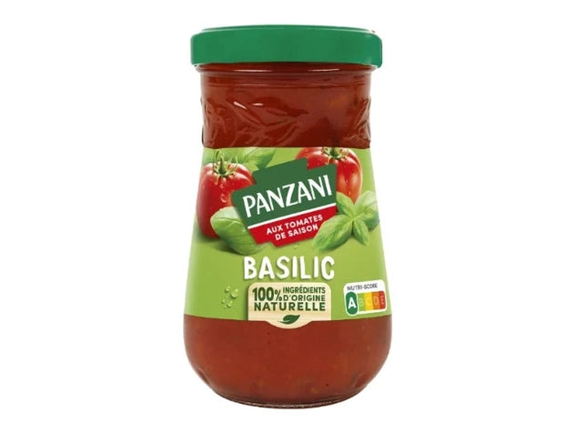 Sauce tomate basilic Panzani, 210g, disponible à Dakar en 60 min sur Dialy.sn