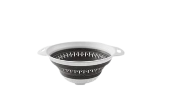 Passoire et tamis en silicone pour les légumes et les fruits - Blanc gris Dakar Dialy