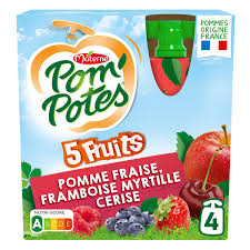 Pom'potes - Compote gourde pomme fraise framboise myrtilles cerise dakar dialy
