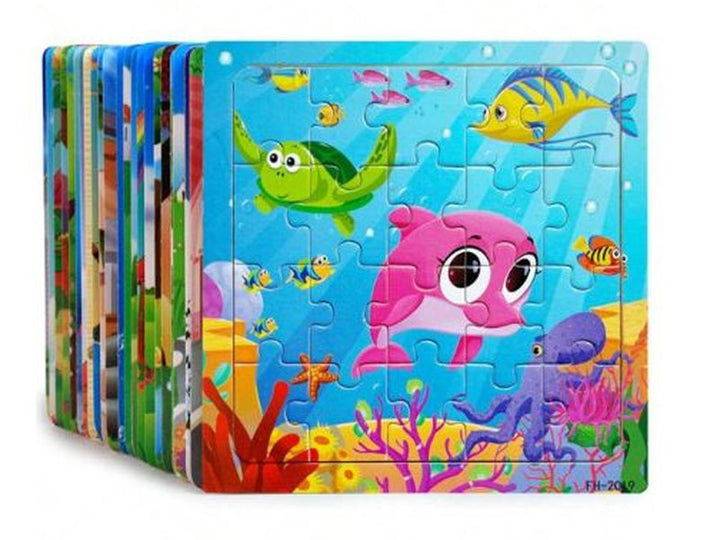 Puzzle bois bébé – Modèles variés pour tout-petits Dialy - Dakar 