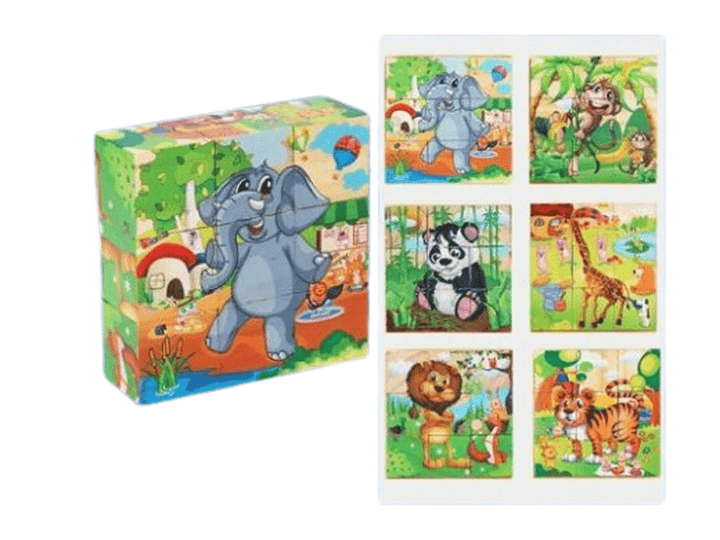 Puzzle de Noël en bois – Jeu éducatif 1 à 5 ans Dialy - Dakar 