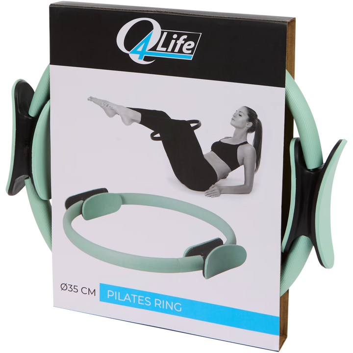 Anneau de Pilates Q4LIFE 35 cm noir, disponible sur Dialy à Dakar