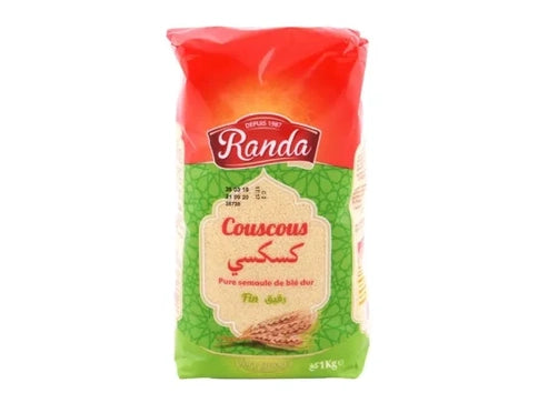 RANDA - Couscous fin, pure semoule de blé dur - 1 kg Dakar Dialy
