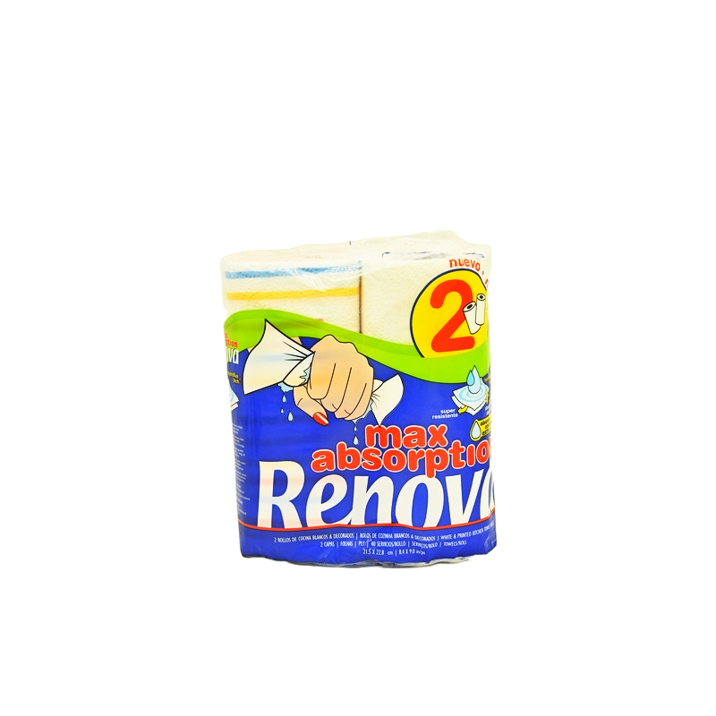 RENOVA - Essuie tout 2 rouleaux - MAXI ABSORPTION Dialy - Dakar
