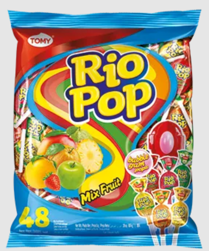 RIO POP – Sucette Mix de Fruits 18g x48 Dialy - DAKAR