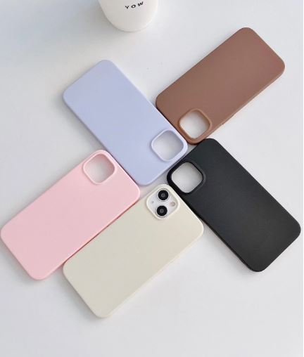 Coque De Téléphone Solide multicolore - 5 Pièces pour Iphone