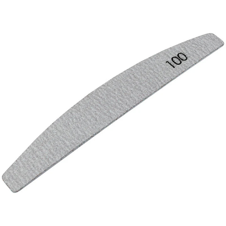 Limes Remplaçables « Crescent » Grain 100 – Grises – 178 x 28 mm