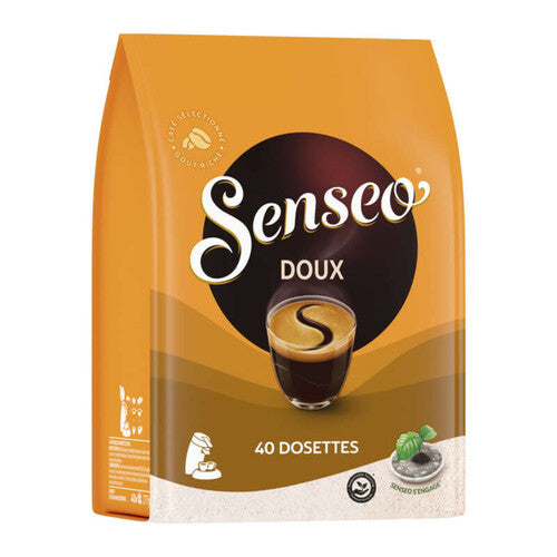 SENSEO - Dosettes Café Doux X40 capsules - 277g Dakar Dialy