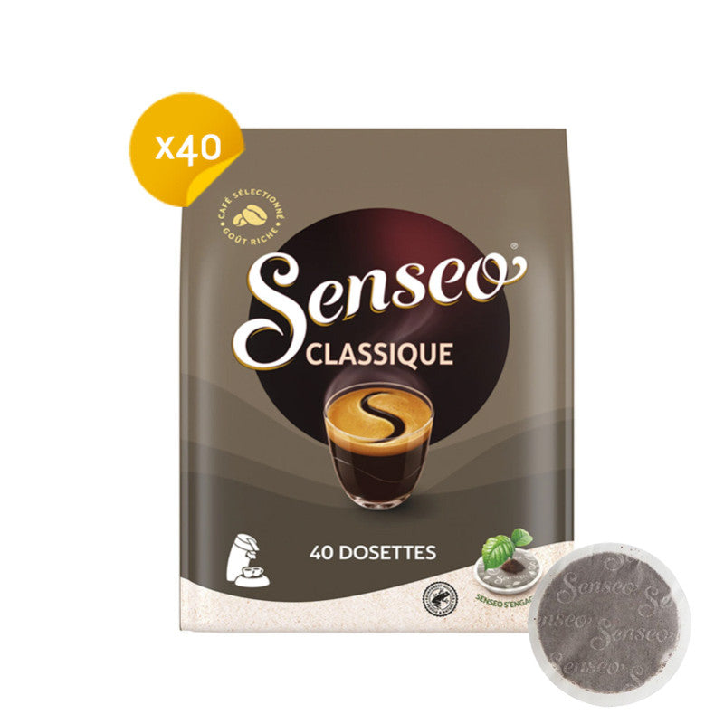 SENSEO Café Classique x40 Dosettes – Arôme Intense & Équilibré Dialy - Dakar

