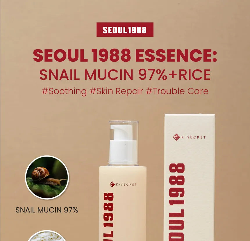 KSECRET - SEOUL 1988 Essence : Mucine d'escargot 97 % + Riz