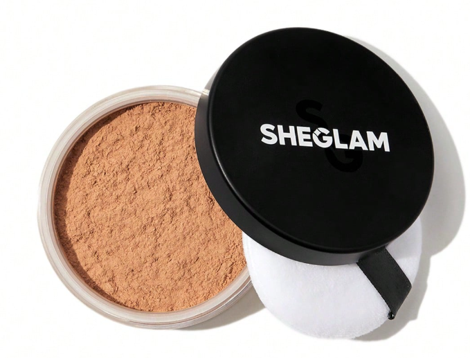 SHEGLAM - Poudre fixatrice Baked Glow - Teinte Brun foncé Dakar Dialy