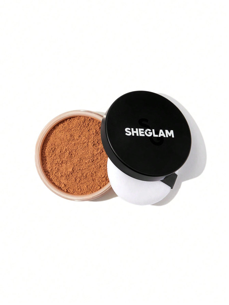 SHEGLAM - Poudre fixatrice Baked Glow – Teinte Chocolat Dakar Dialy