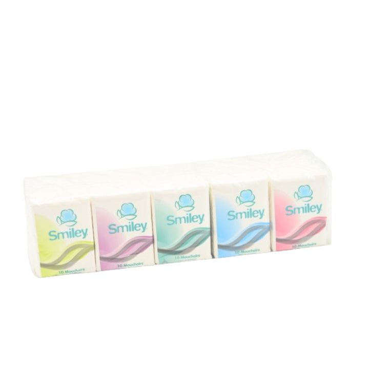 SMILEY- Mouchoirs 3 plis 10 pcs Dialy - Dakar