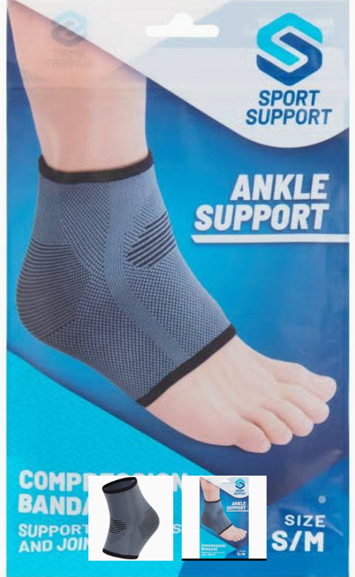 Chevillère SPORT SUPPORT grise, disponible sur Dialy à Dakar