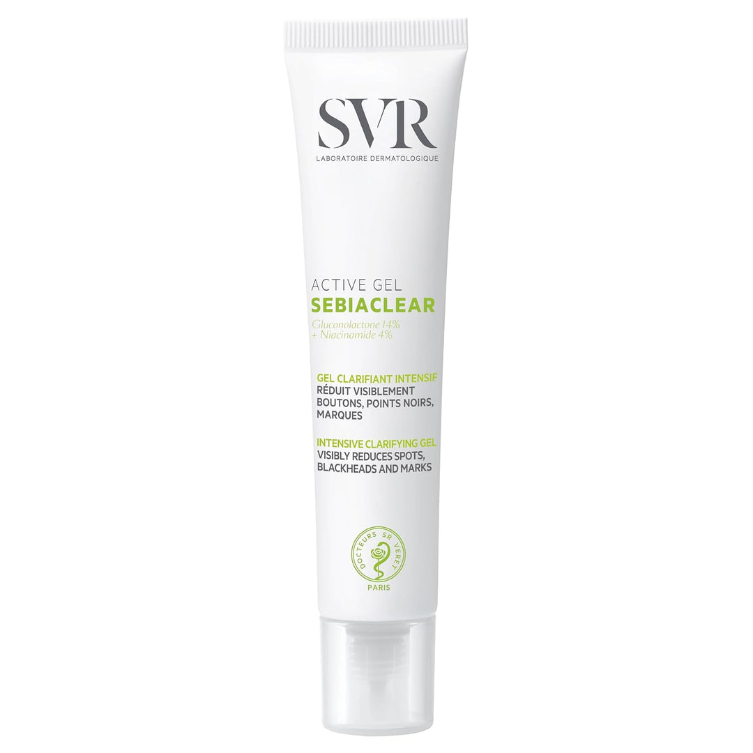 SVR - Sebiaclear Active Gel, Soin Anti-Acné Intensif Peaux Sensibles - 40 ml 