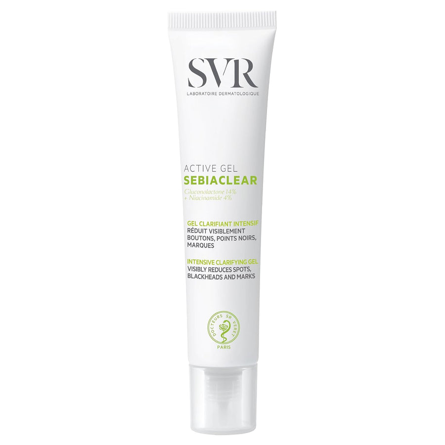 SVR - Sebiaclear Active Gel, Soin Anti-Acné Intensif Peaux Sensibles - 40 ml 