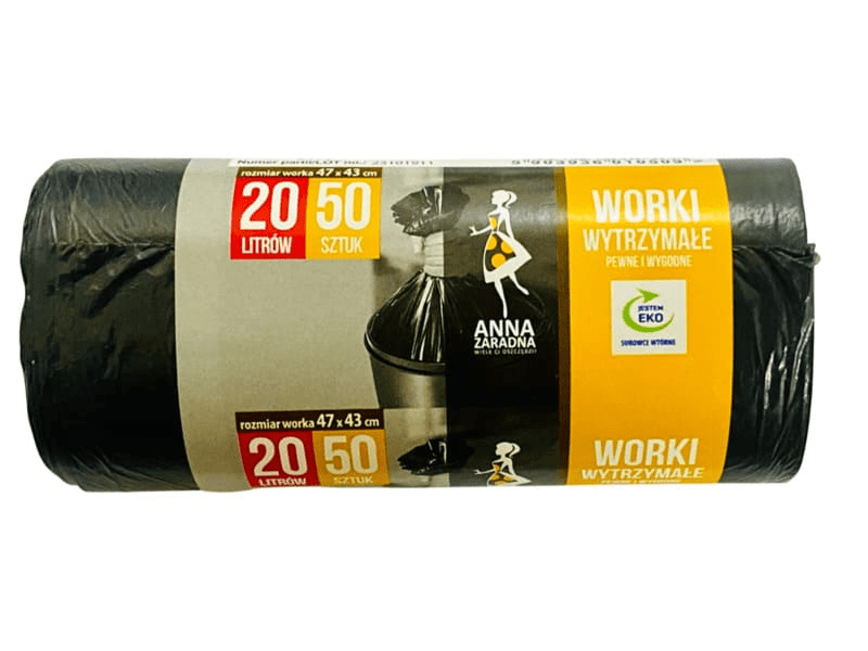Sacs Poubelle Noirs 20L – Lot de 50 Dialy - Dakar