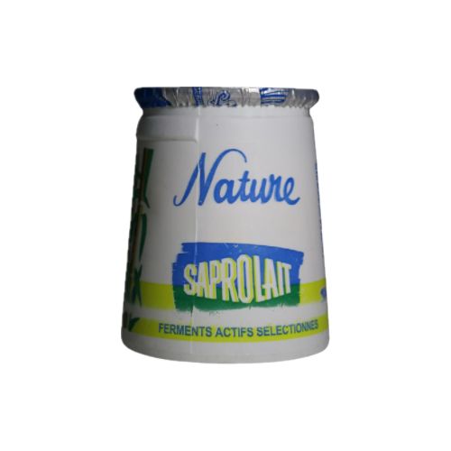 Yaourt nature Saprolait 125g, disponible à Dakar en 60 min sur Dialy.sn