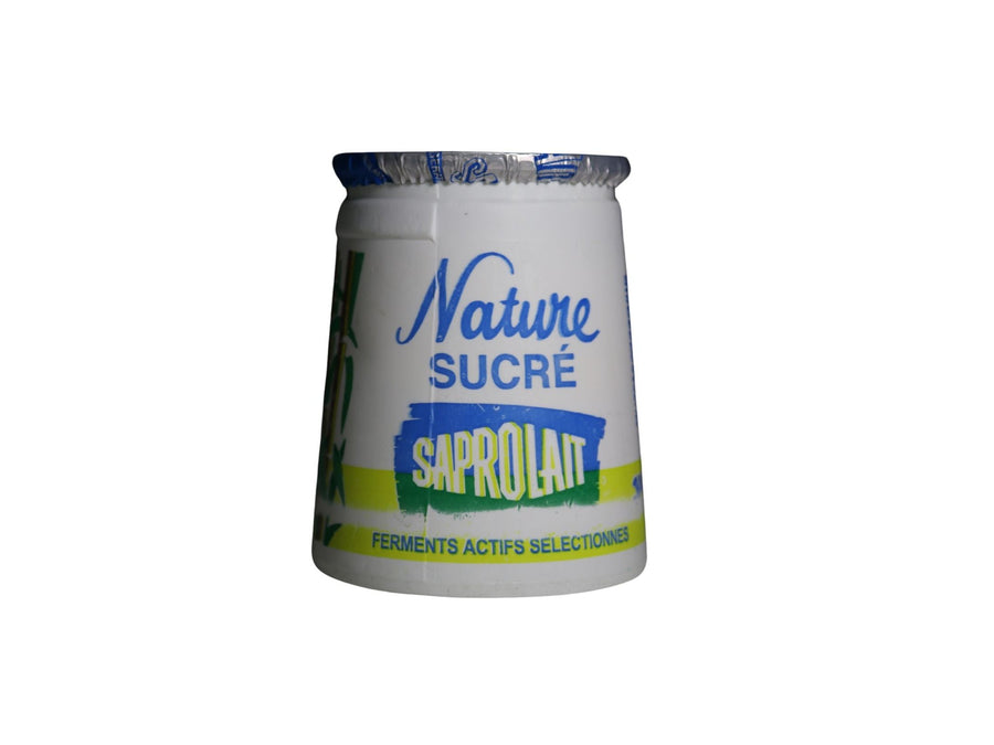 Yaourt nature sucré Saprolait 125g,  disponible à Dakar en 60 min sur Dialy.sn