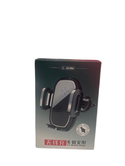 Support Voiture à Induction – Fixation Téléphone Auto Noire - Recharge Intelligente Dialy - dakar