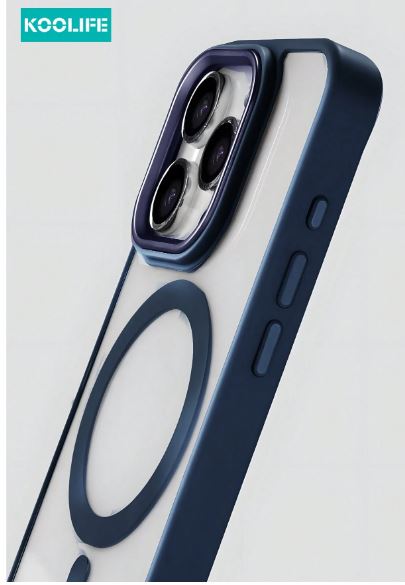 Étui de protection magnétique épais anti-chute TPU+PC pour IPhone