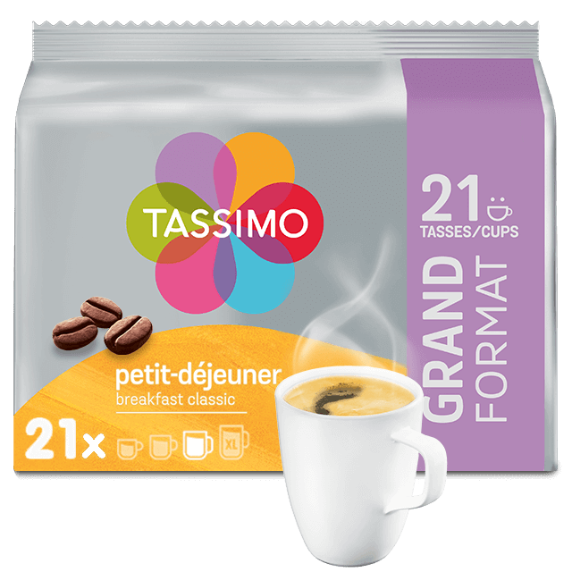 Tassimo Petit-Déjeuner Classic 21 tasses disponibles à Dakar sur Dialy
