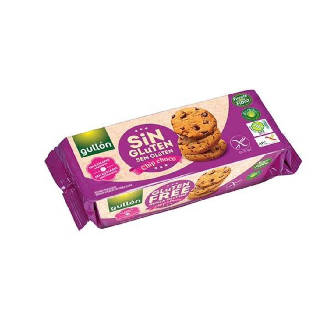Gullón – Biscuits aux Pépites de Chocolat Sans Gluten – 125 g